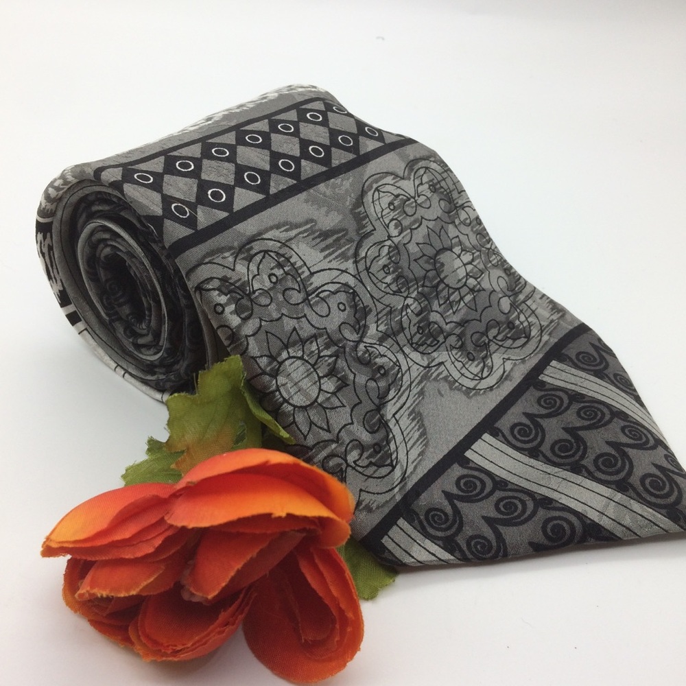 Evan-P:icone vintage wide tie EUC